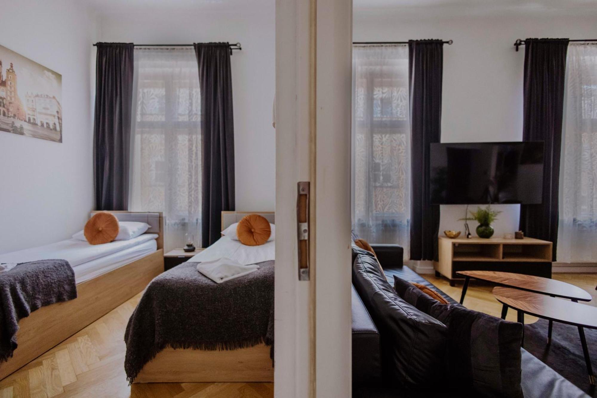 Golden Pearl - Main Square, 100 Sqm, 4 Rooms 克拉科夫 外观 照片